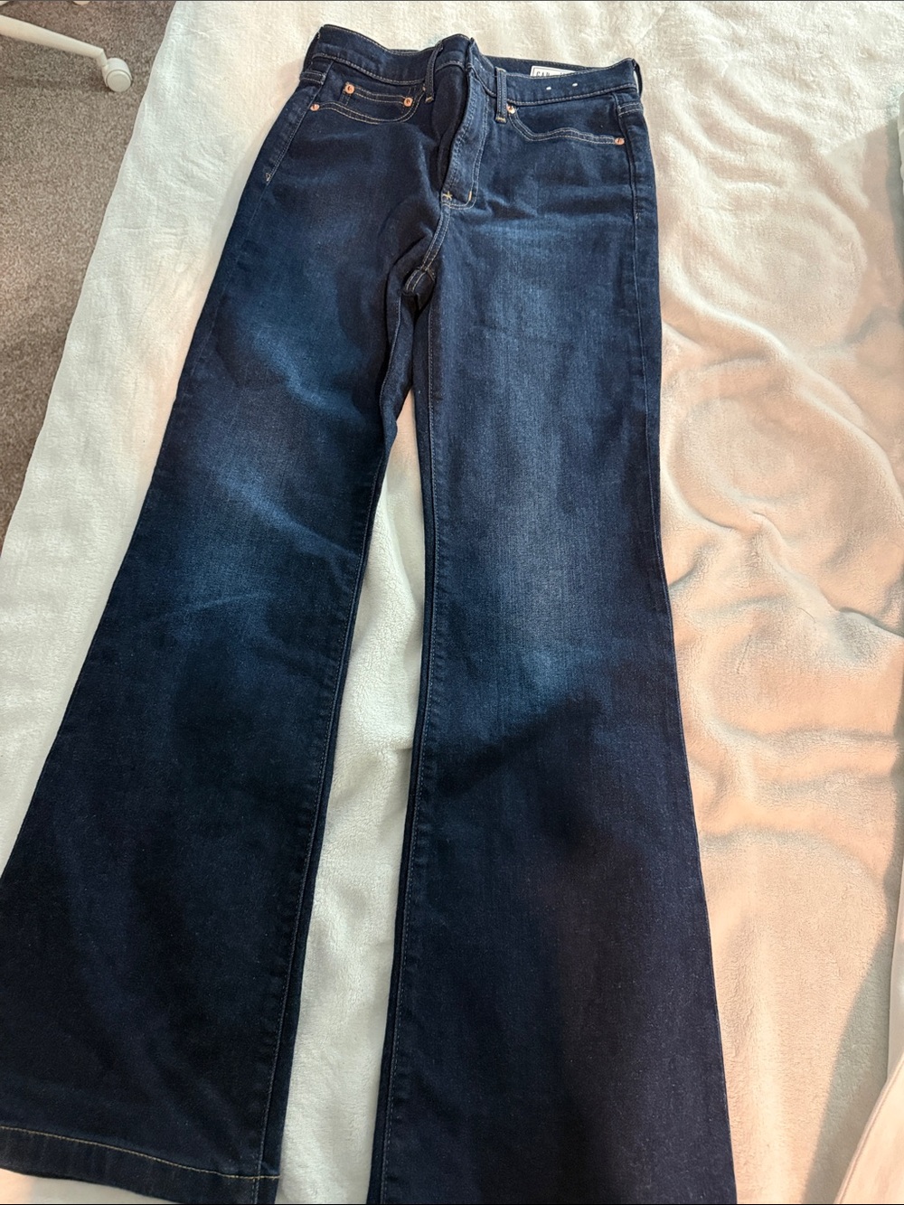 GAP Dark Blue Wide-Leg Jeans